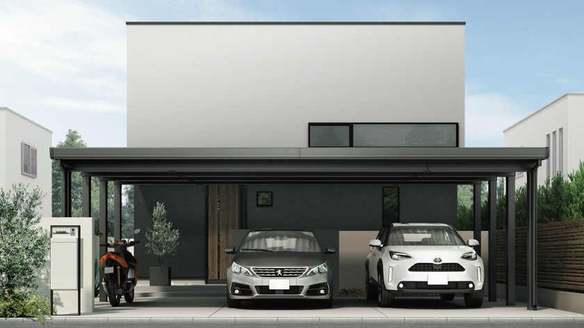 北海道に合った カーポートの種類と選び方 札幌 エクステリア 外構 六光園