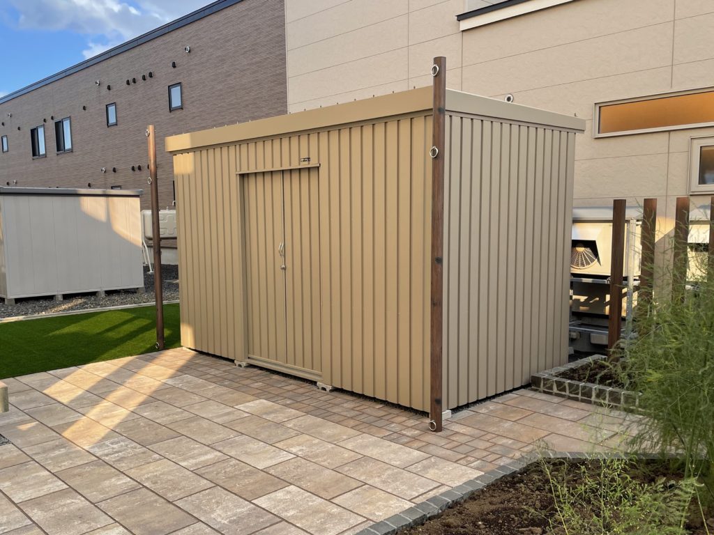 物置 札幌 エクステリア 外構 六光園